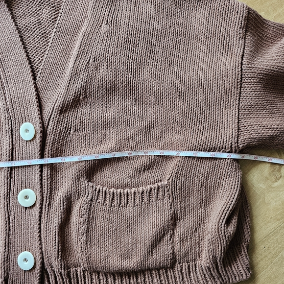 Babaa Brown Cardigan Sweater No. 22 - Picture 7 of 8